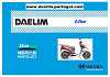 CATALOGO PE�AS DAELIM E-FIVE