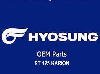 CATALOGO PE�AS RT 125 KARION