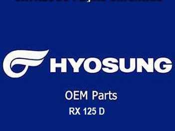 CATALOGO PE�AS RX 125 D