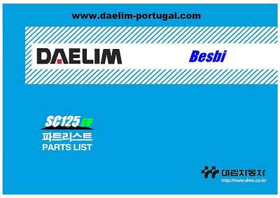 CATALOGO PE�AS SC 125 EU BESBI