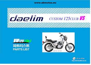 CATALOGO PE�AS VS 125