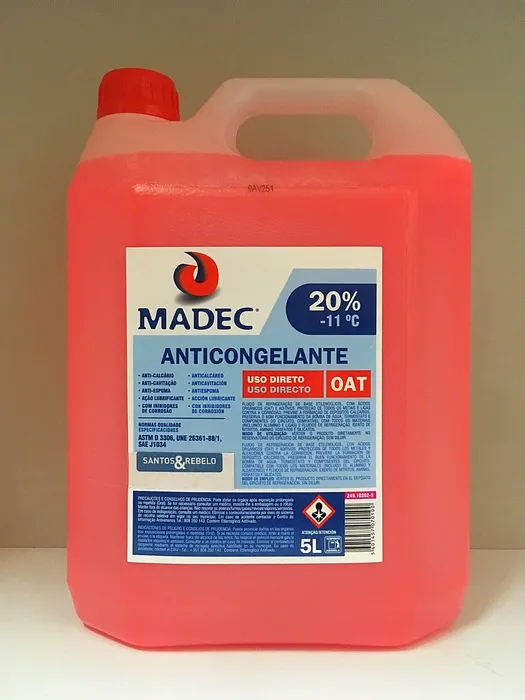 Anticongelante 20% Rosa